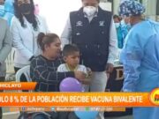Lambayeque: sólo 8 % de la población recibe vacuna Bivalente