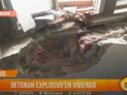 Trujillo: detonan explosivo en vivienda