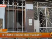 Trujillo: detonan explosivo en restaurante
