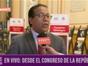 Congresista Roberto Sánchez: “Otárola ya no da para más”