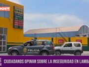 Lambayeque: ciudadanos opinan sobre inseguridad