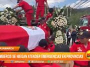 Cajamarca: bomberos se niegan atender emergencias en provincias