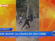 Cajamarca: bebé muere calcinada en una combi