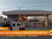 Bebé de un mes fallece por incendio de combi que llevaba pirotécnicos en Cajamarca
