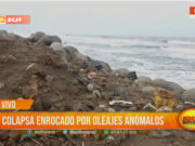 Enrocado de Buenos Aires Sur en Trujillo colapsa por oleajes