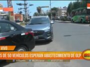 Crisis en Trujillo: Largas colas por desabastecimiento de GLP en grifos