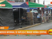 Trujillo: Comercio informal se duplica e invade berma central en Palermo