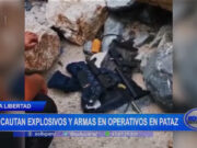 Pataz: incautan explosivos y armas en operativos policiales