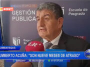 Humberto Acuña cuestiona labor de Jorge Pérez como gobernador de Lambayeque