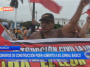 Trujillo: obreros de construcción piden aumento a su jornal básico