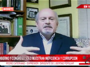 Expremier Pedro Cateriano critica actitud del Congreso y el Gobierno por atentar contra organismos autónomos