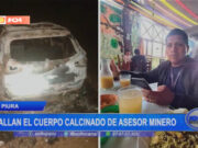 Piura: hallan el cuerpo calcinado de asesor minero