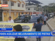 Piura: taxistas piden agilizar mejoramiento de pistas
