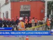 Piura: simulacro por lluvias e inundaciones en Fenómeno Niño Global
