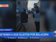 Sánchez Carrión: detienen a dos sujetos por balacera
