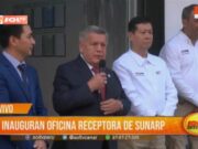 Inauguran Oficina Receptora de SUNARP en Laredo con Presencia de Autoridades Regionales y Nacionales