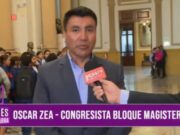 Congresista Zea critica gestión gubernamental y apunta a Aníbal Torres por inducir a error a Castillo