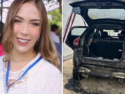 Piura: lanzan explosivo a camioneta de miss Piura