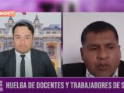 Huelga de docentes y trabajadores de salud