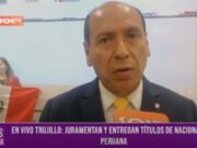 Trujillo: juramentan y entregan títulos de nacionalidad peruana