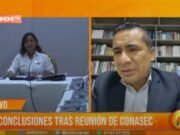 La Libertad: conclusiones tras reunión de CONASEC