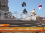 Director de Cultura La Libertad: «pintar monumento a la libertad sería grave delito”