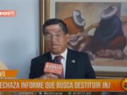 Trujillo: rechaza informe que busca destituir JNJ