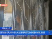 Trujillo: empresario enfrenta a extorsionadores frente a su negocio de madera
