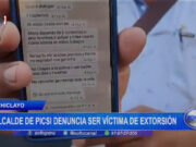 Chiclayo: alcalde de Picsi denuncia ser víctima de extorsión