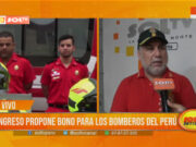 Congreso propone bono para los Bomberos del Perú