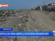 Buenos Aires: montículo de arena aumenta la delincuencia