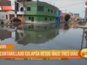 Colapso de alcantarillado en Trujillo afecta a vecinos por tres días consecutivos