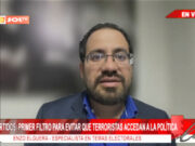 Especialista en temas electorales Enzo Elguera: «Partidos políticos son el primer filtro en la inscripción de militantes»