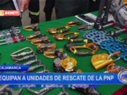 Cajamarca: equipan a unidades de rescate de la PNP