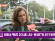 Ministra de Vivienda anuncia inspección en Piura por avances en vivienda