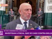 Investigan caso de fiscal que ve caso de presidenta Dina Boluarte