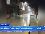 Lluvias intensas en Chepén y Pacasmayo sin damnificados reportados