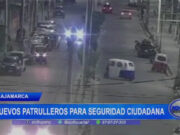 Cajamarca: nuevos patrulleros para seguridad ciudadana