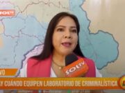 Trujillo: no hay cuándo equipen laboratorio de criminalística