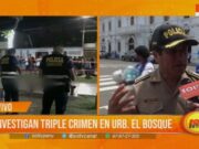 Trujillo: investigan triple crimen en Urb. El Bosque
