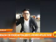 Trujillo: amenazan con denunciar penalmente a Ricardo Apolaya Tafur