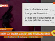 Chepén: docente amenazado con dinamita por notas