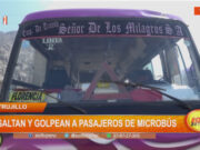Asalto Violento en Trujillo: Pasajeros de Microbús Agredidos