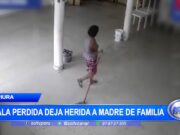 Piura: bala perdida deja herida a madre de familia