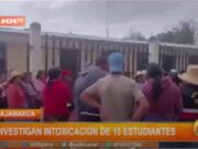 Cajamarca: investigan intoxicación de 15 estudiantes