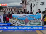 Cajamarca: Fernando Chuquilín cuestiona a fiscales por investigar a ronderos