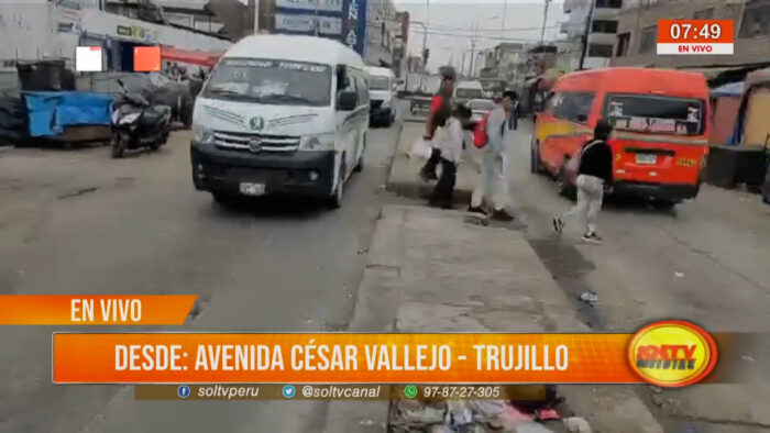 Trujillo en apuros: Mercado Palermo sufre caos vehicular