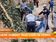 Huamachuco: muere hombre tras caer de cerro