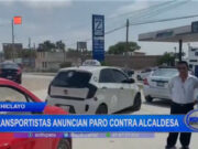 Chiclayo: transportistas anuncian paro contra alcaldesa