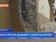 Trujillo: luego de protesta, mejorarán I. E. Augusto Alva Ascurra